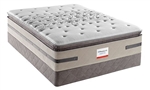Cal King Sealy Posturepedic Cushion Firm Euro Pillowtop Hybrid Mattress Set
