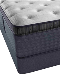 Simmons Beautyrest Platinum Preferred CR 16 inch Luxury Firm Pillow Top Mattress Set - Twin