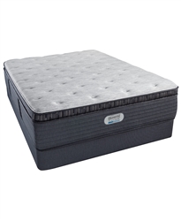 Simmons Beautyrest Platinum Preferred Cedar Ridge 16" Luxury Firm Pillow Top Full Mattress Set