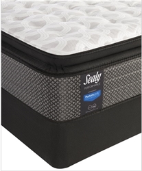Sealy Posturepedic 11" cushion firm eurotop split queen mattress set