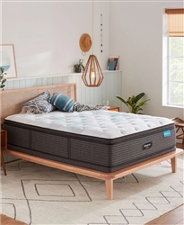 Simmons Beautyrest Harmony Cayman Series 15.5 inch Plush Pillow Top Twin Mattress