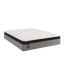 Sealy Essentials Coral 13 inch Plush Euro Pillow Top Twin Mattress
