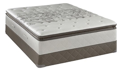Twin Sealy Posturepedic Mattress Set with Cushion Firm Euro Pillowtop